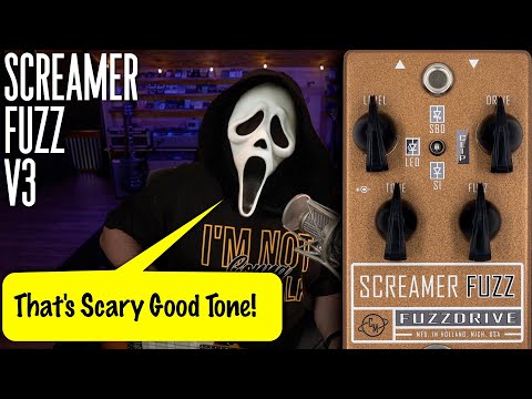 Cusack Screamer Fuzz V3 Demo & Review | Tube Screamer Mixed With