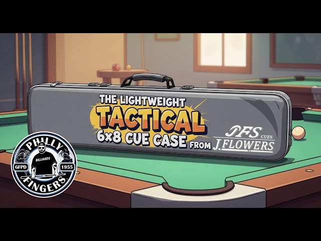 JFlowers Tacticalキューケース Tactical 6x8 - JFlowers Cues & Cases