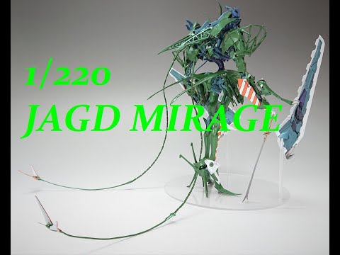 FSS】1/220 ヤクトミラージュ JAGD MIRAGE Green Left Demon - YouTube