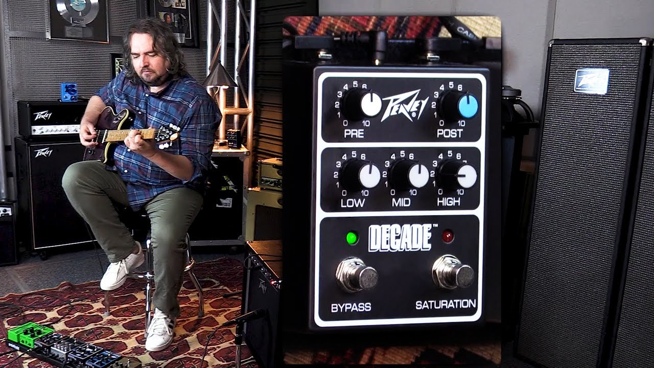 Decade™ Preamp Effects Pedal - Peavey