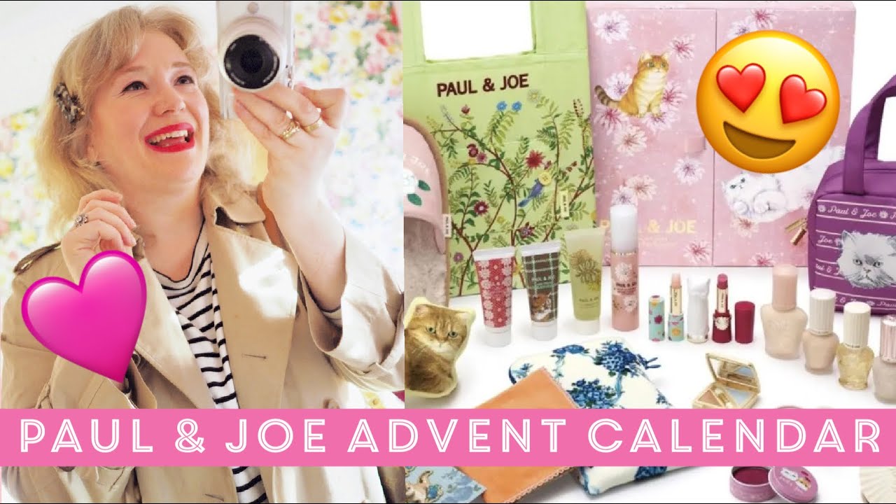 Paul & Joe advent calendar 2024 unboxing