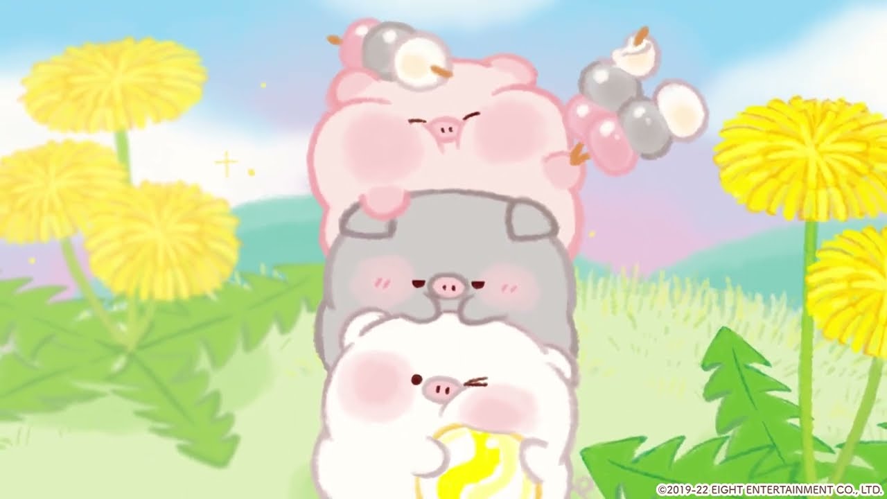 ぽてぽてこぶたちゃん - YouTube