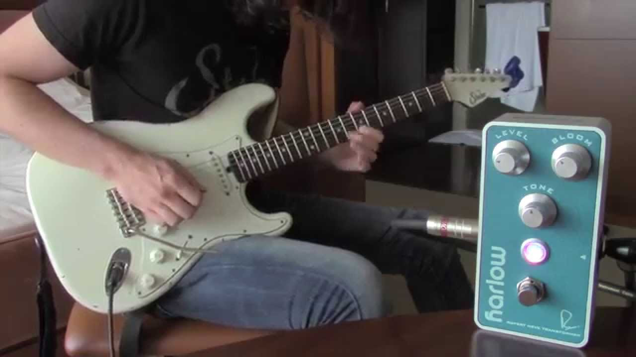 Bogner Harlow boost/compressor, demo by Pete Thorn - YouTube