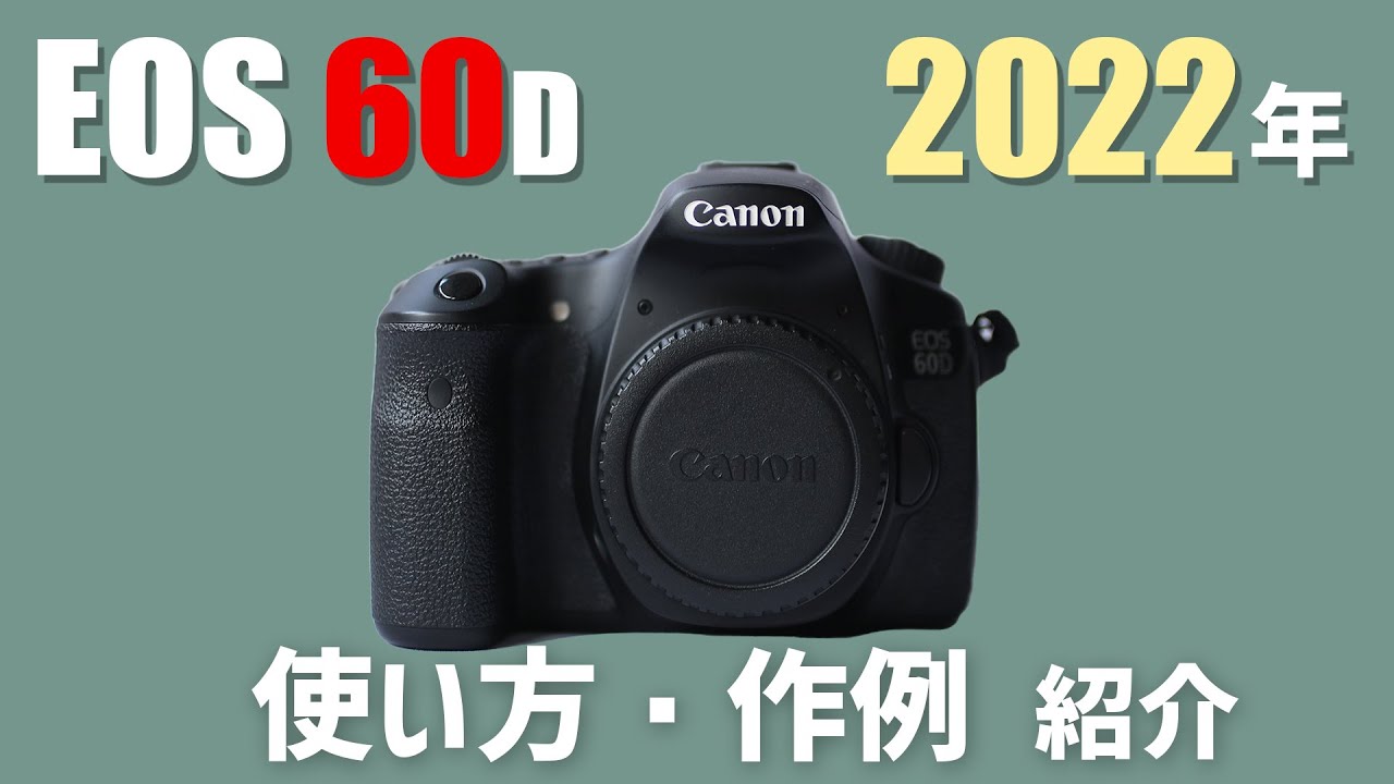 使い方・作例紹介】EOS 60Dは3万円で買える高コスパ機！ おすすめAPS-C