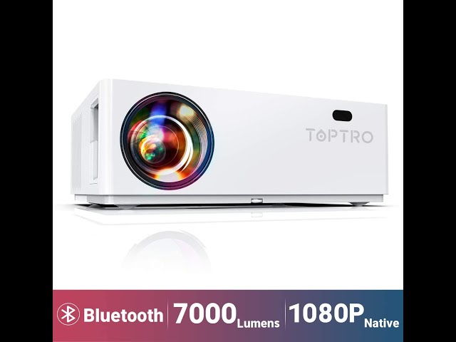 TOPTRO TR81 Home Theater Projector Review - YouTube