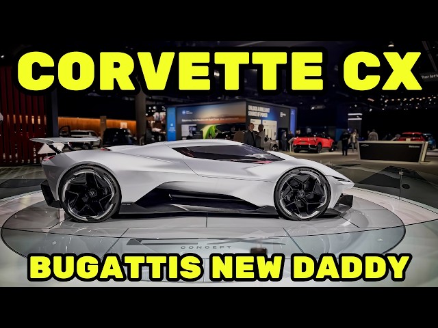 Corvette CX Concept: 7 Sec 1/4 mi 2000 HP Corvette, from the