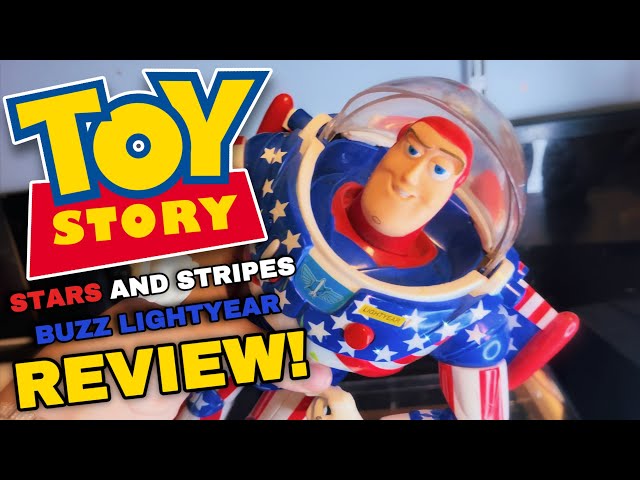 Toy Story 1995 Thinkway Toys Stars And Stripes Buzz Lightyear