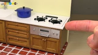 1:12 ドラクーン ドイツ ドールハウス キッチン コンロ 1:12