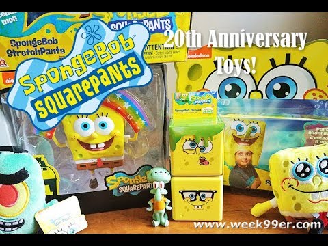 SpongeBob is 20!? Great New Collectable Toys! #Spongebob