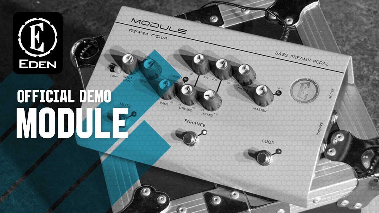 Eden Module Bass Preamp Pedal - Product Demo - YouTube