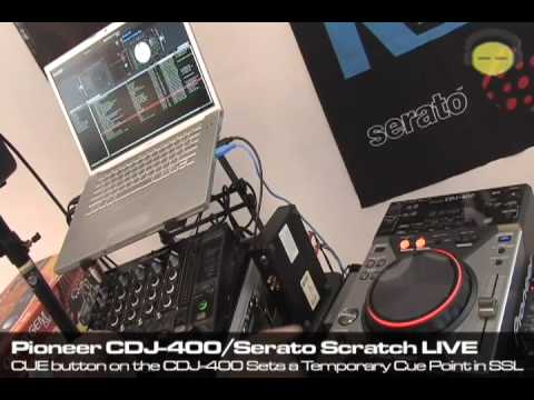PIONEER CDJ-400 Native Control for Serato Scratch LIVE Demo - YouTube