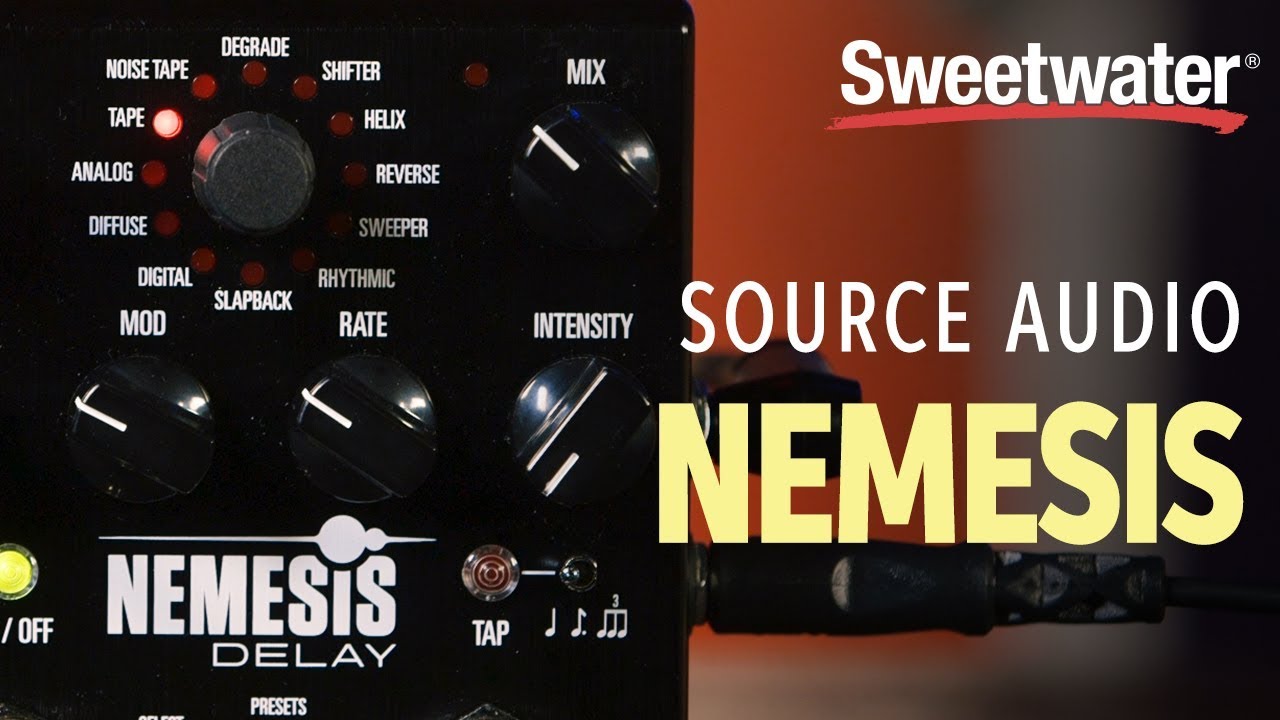 Source Audio Nemesis Delay Pedal Demo - YouTube