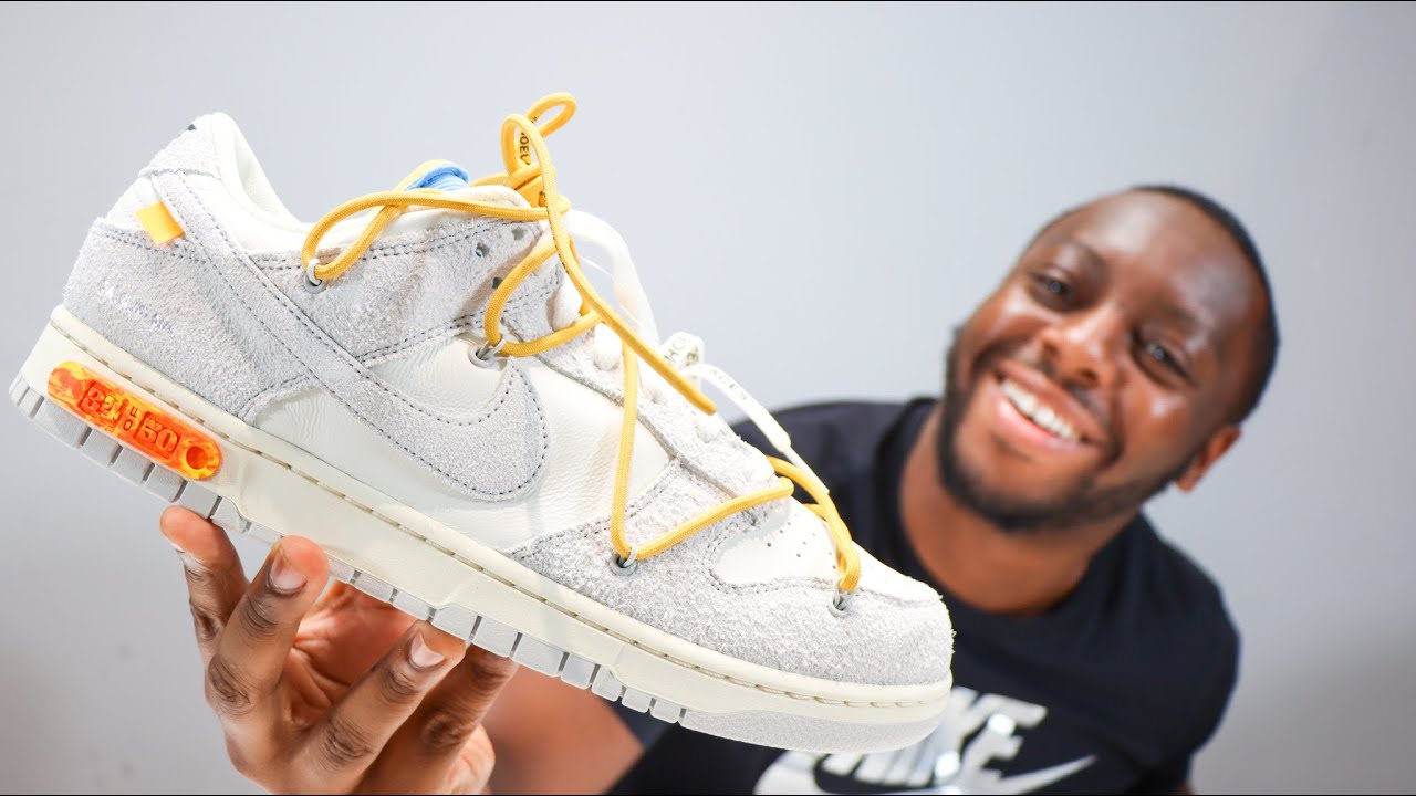 Nike x Off White Dunk Low Lot 34 Sneaker Review QuickSchopes 214