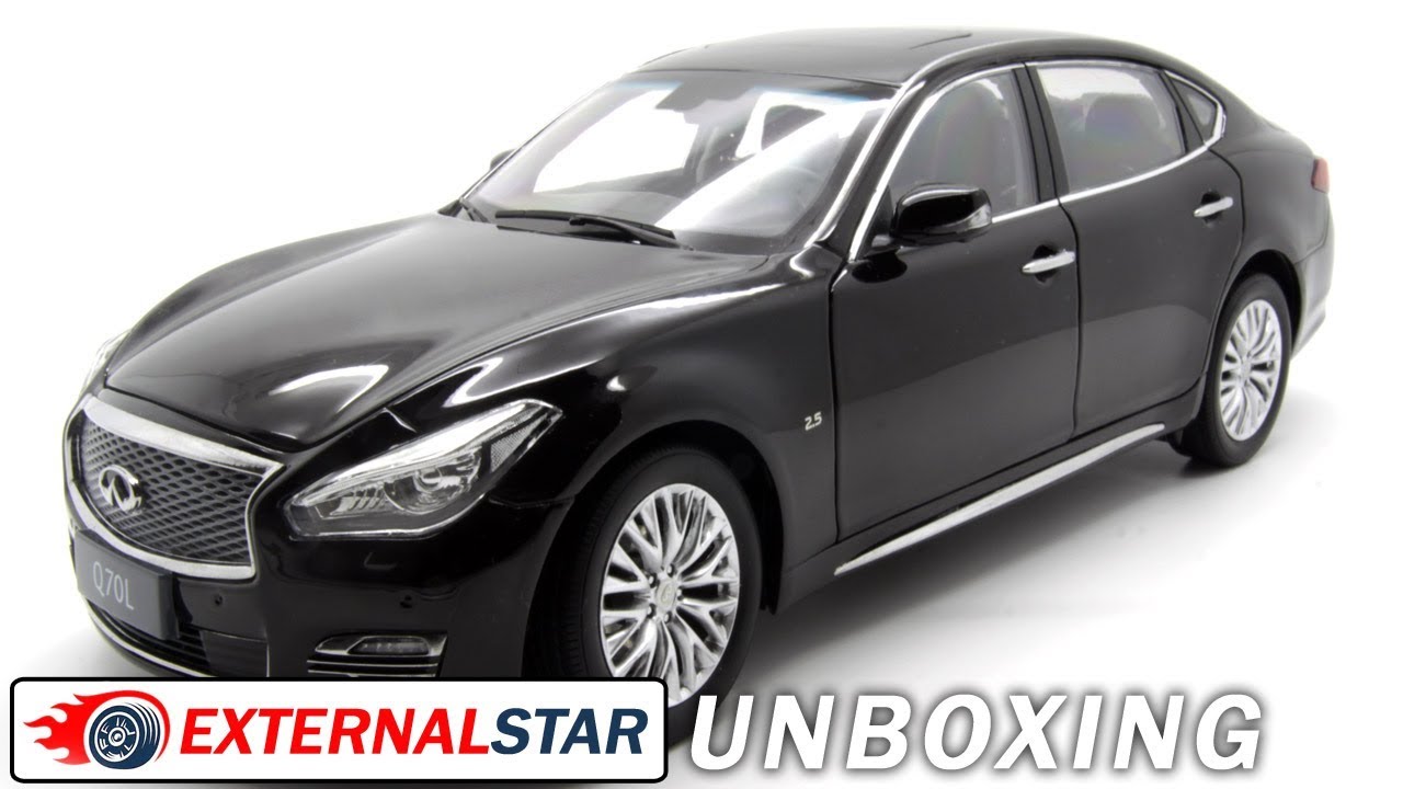 Unboxing of 1:18 Infiniti Q70L by Paudi + reveiw - YouTube