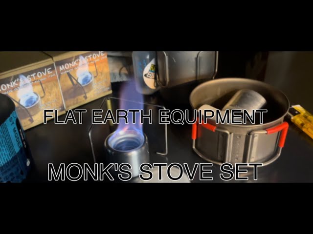アルコールストーブ】フラットアースイクイップメントMONK'S STOVE SET