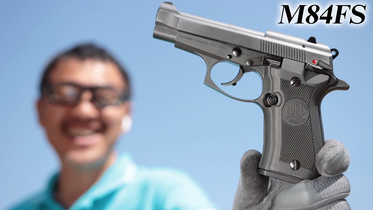 ベレッタ M84FS カーボンブラックHW WA ガスガン レビュー 2021年3月