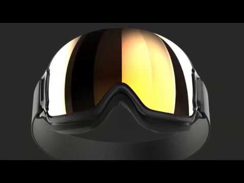 呼吸するゴーグル RIDGELINE | SWANS SNOW GOGGLES - YouTube