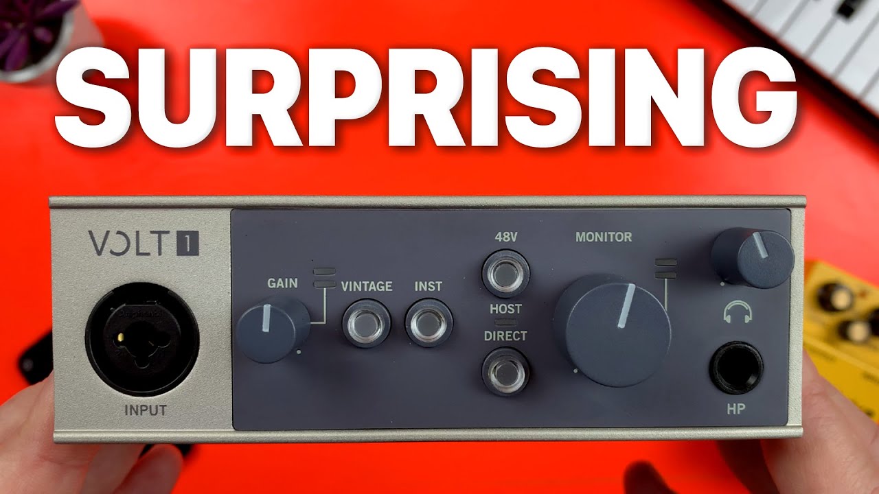 Universal Audio Volt 1: Audio Interface with a SECRET - YouTube