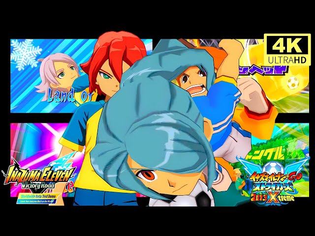 Meet The LEGENDARY Inazuma Eleven TEAM! (Inazuma Japan) 4K 60FPS