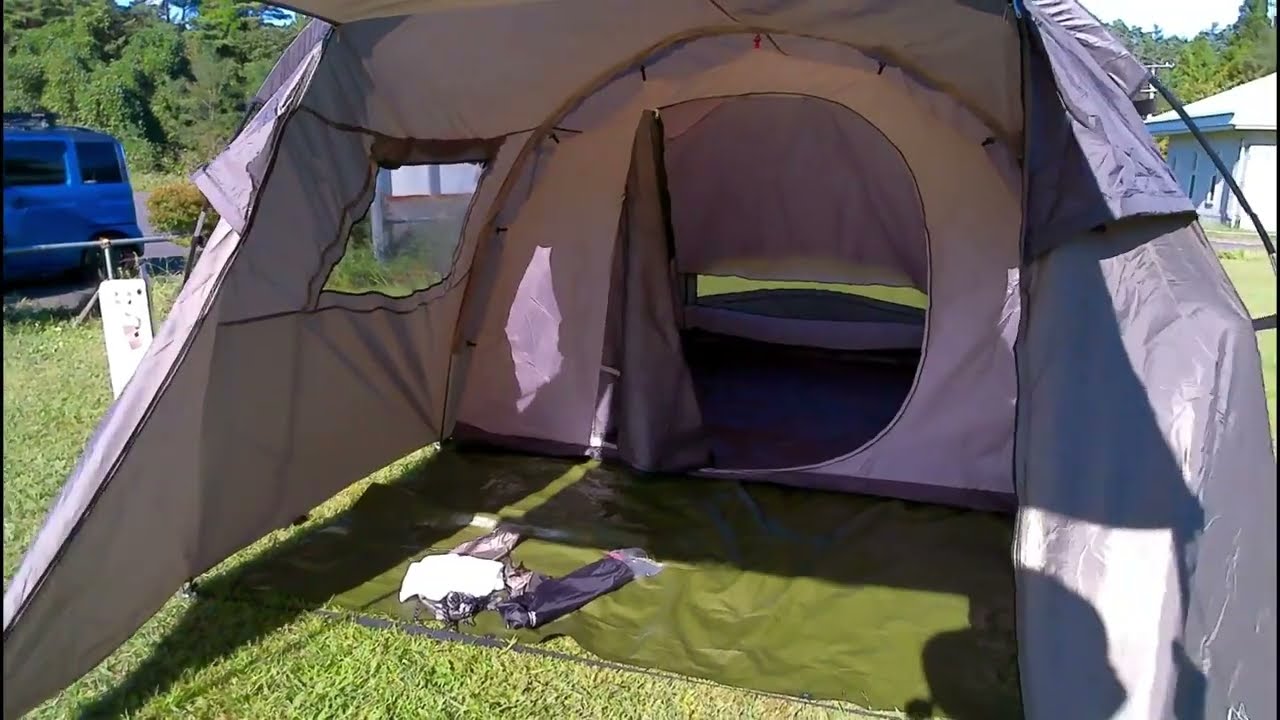 カインズ】ツールームテント1 - YouTube