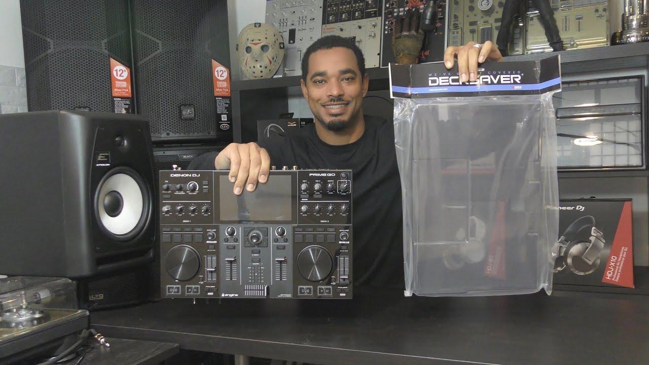 Denon DJ Prime GO Decksaver Cover Unboxing & Review - YouTube