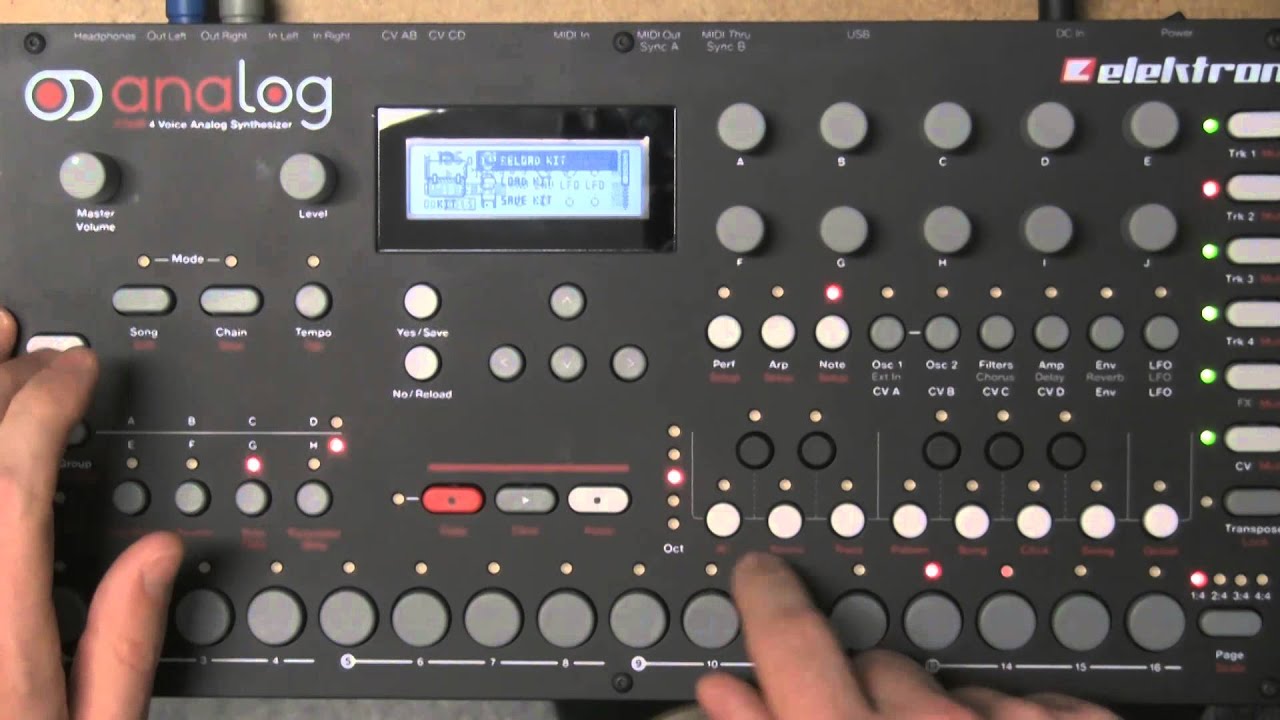 Elektron エレクトロンAnalog four mk1 elektron analog four mk1