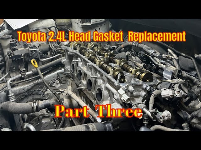 How To Replace The Head Gasket on 2.4l Toyota and Scion Motor Step