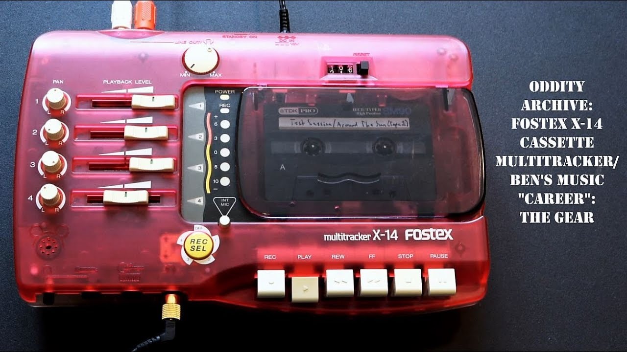 Fostex X14 | Tear Down - YouTube