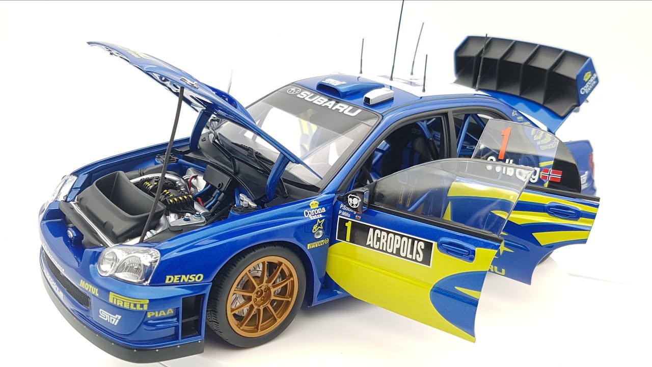 Subaru Impreza S10 WRC - Autoart 1/18 top quality scale model car