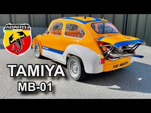 Beautiful! Tamiya MB-01 Fiat Abarth First Run & My Thoughts - YouTube