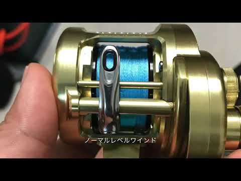13カルカッタ301 スプールシャフトベアリング レベルワインダー