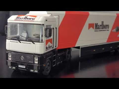 Renault AE500 Magnum McLaren Honda 1992 Transporter - 1/43 Scale