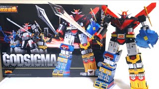 GOD SIGMA】Soul Of Chogokin GOD SIGMA GX-60R wotafa's review - YouTube
