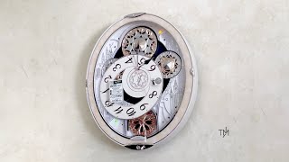 RHYTHM スモールワールドノエルNS (Small World Noel NS) Clock