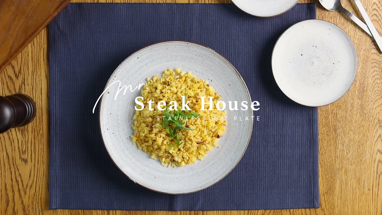 ステンレスホットプレート『Mr.Steak House』／WDV-10S／レシピ動画