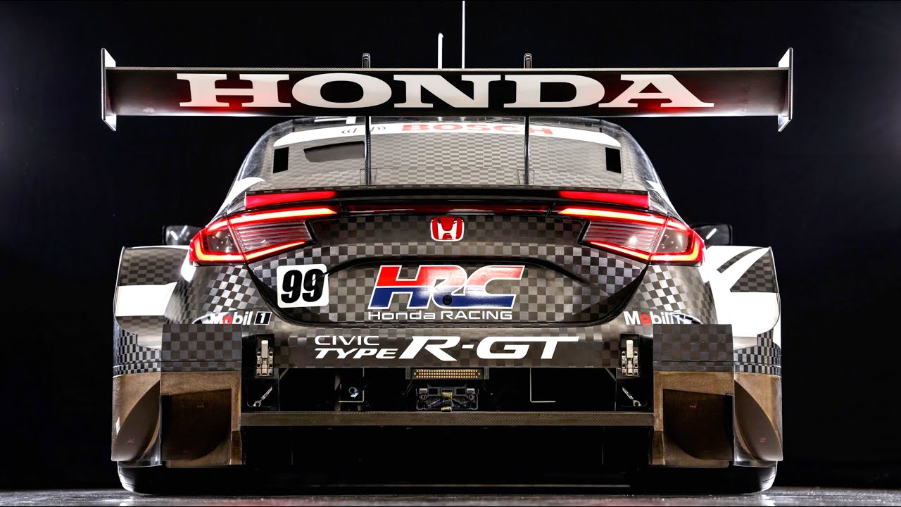 2024 Honda CIVIC TYPE R-GT Unveiled Video, Super GT series GT500