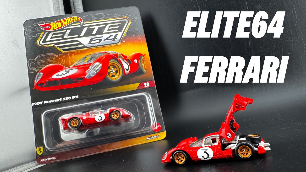 FIRST LOOK: Hot Wheels Elite64 Ferrari 330 P4 — w/ Designer