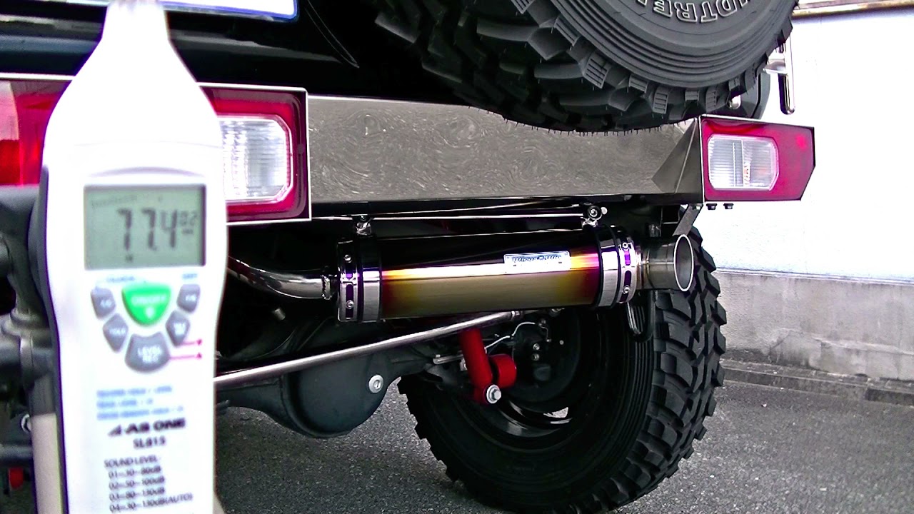 WirusWin】スズキ ジムニー（JB64）用アドベンチャーマフラー - YouTube