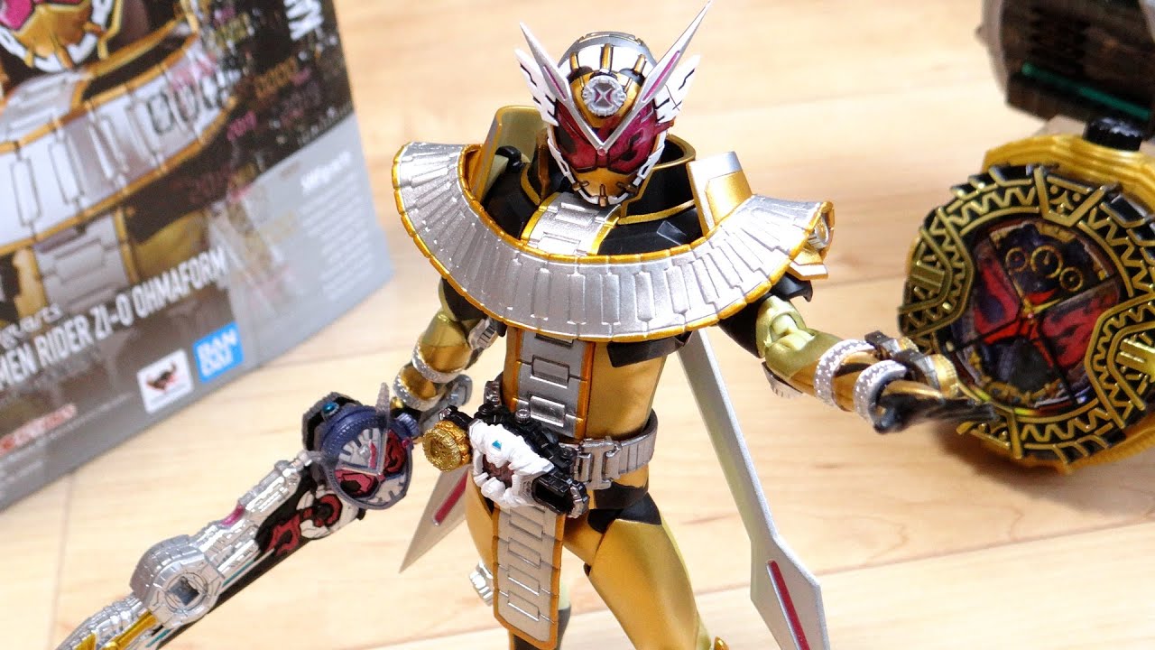 The form transformed by the power of Oma Zi-O! Premium Bandai