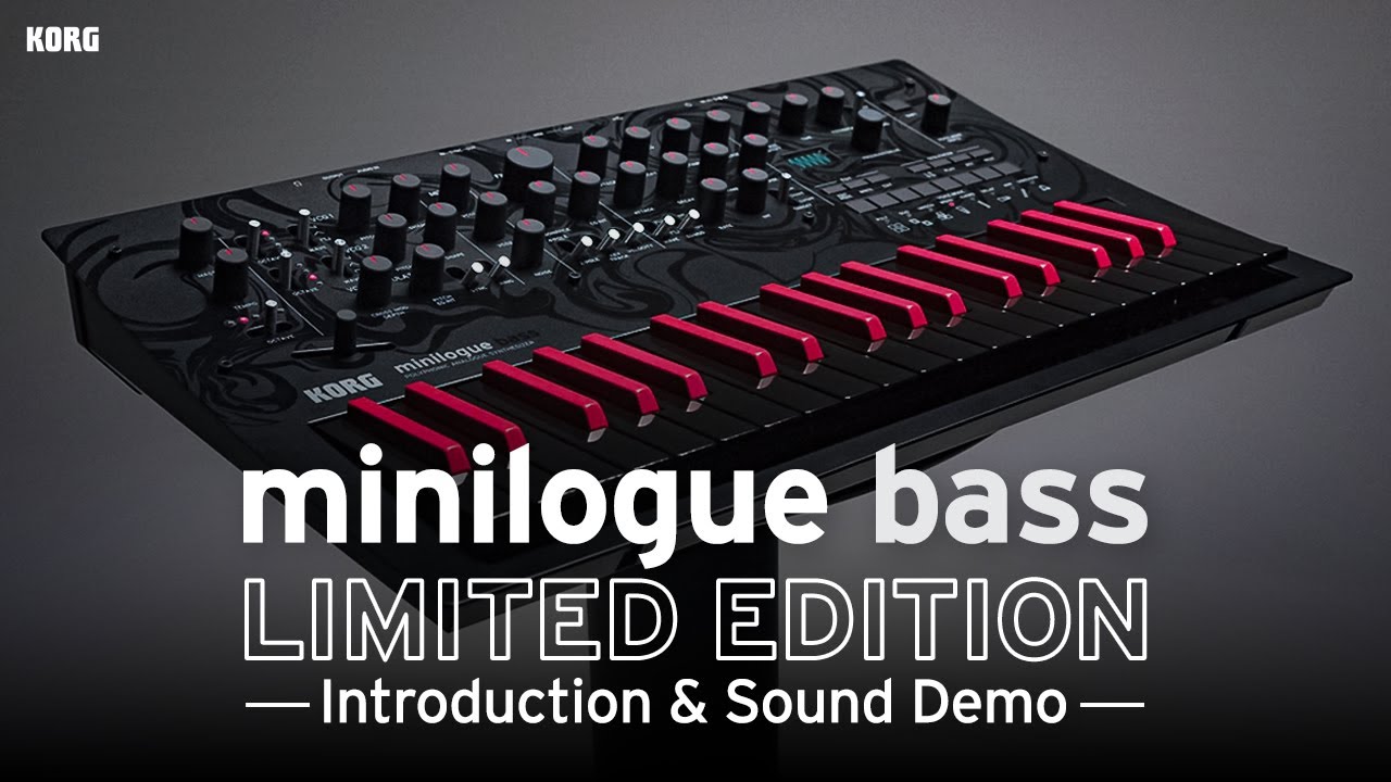 minilogue bass - POLYPHONIC ANALOGUE SYNTHESIZER | KORG (USA)