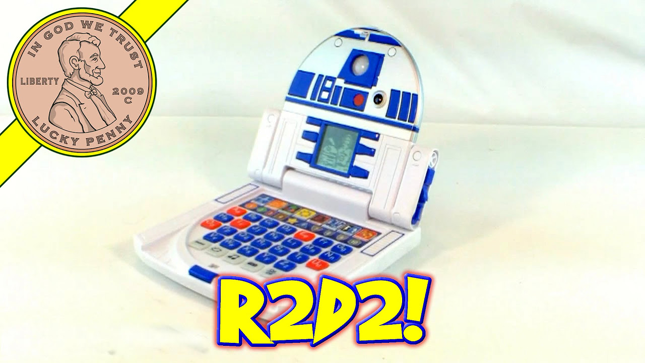Star Wars R2-D2 Electronic Junior Learning Laptop Computer Game