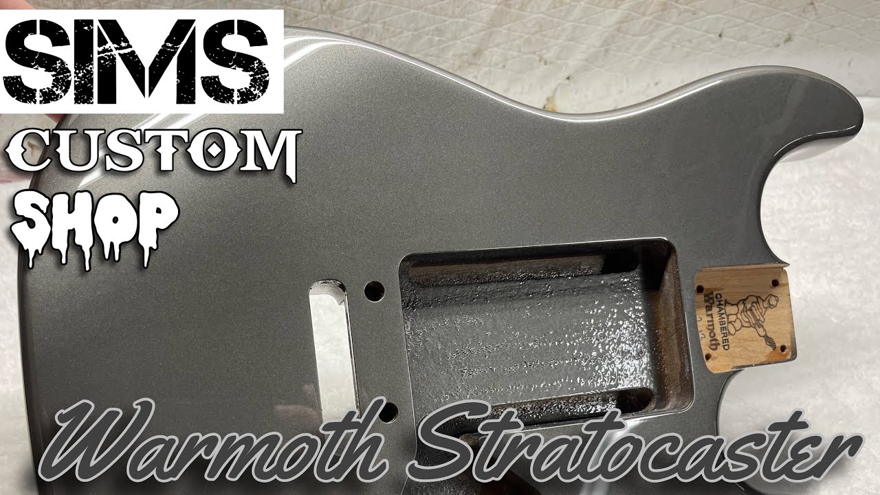 Warmoth Stratocaster body - Fender Eric Clapton Pewter color by