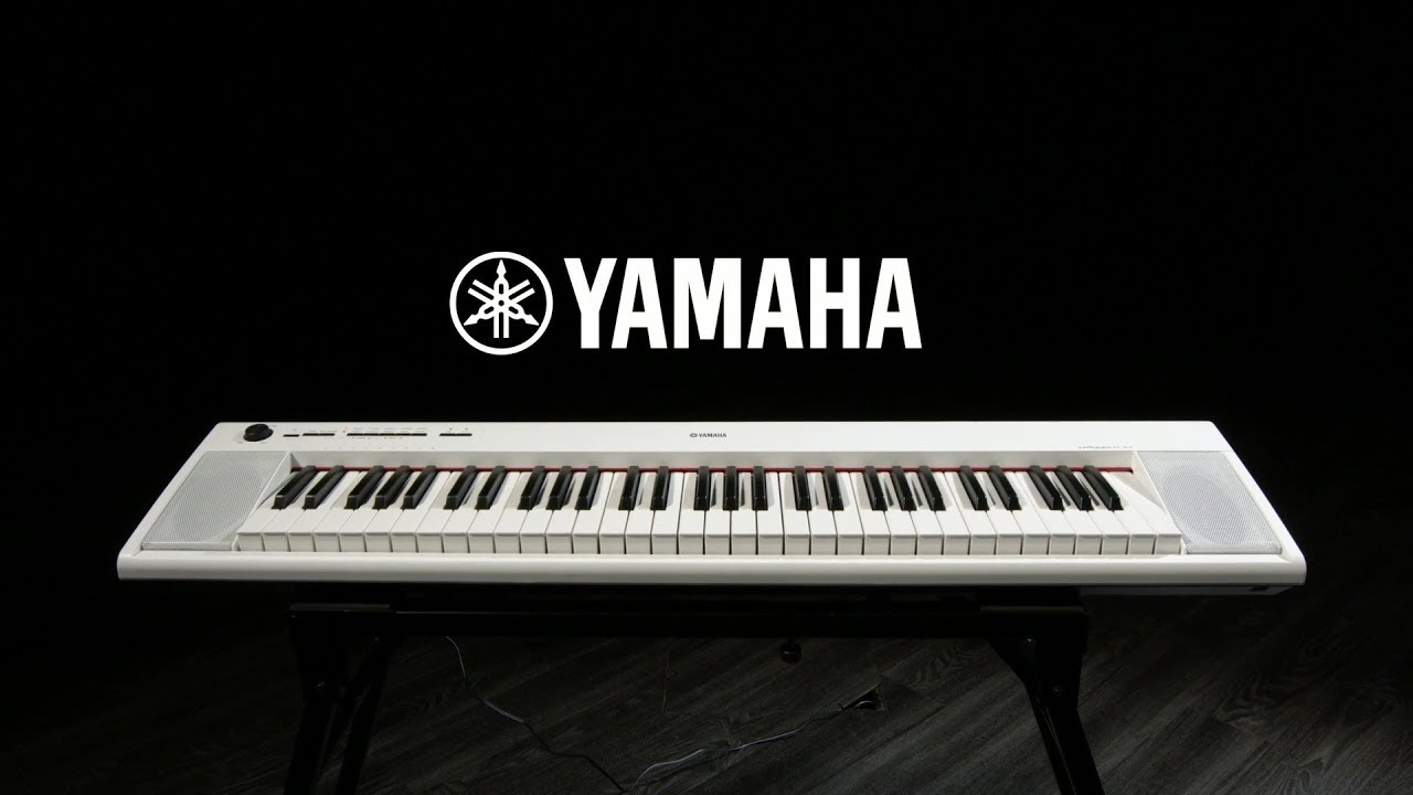 Yamaha Piaggero NP12 Portable Digital Piano, White | Gear4music