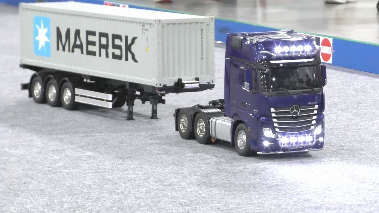 TAMIYA RC】：MERCEDES-BENZ AROCS TIPPER TRUCK and GIGASPACE