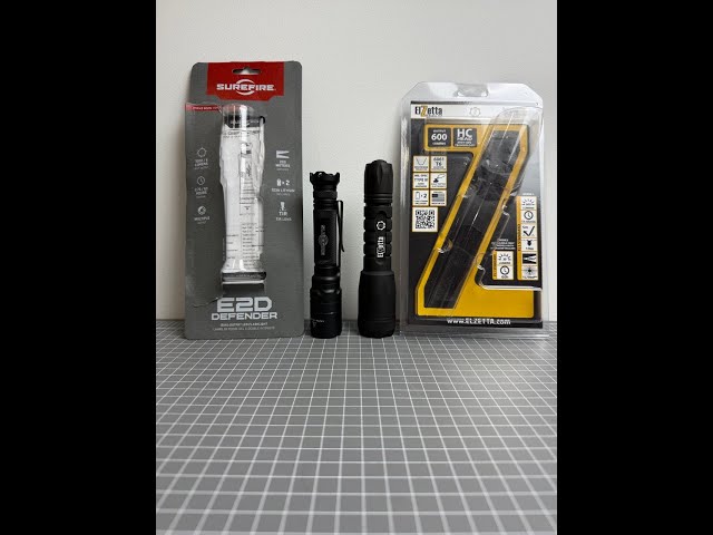 Surefire Defender vs Elzetta Bravo - American made Self Defence