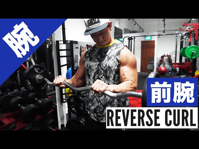 Forearm and bicep training] Learn the correct form and technique