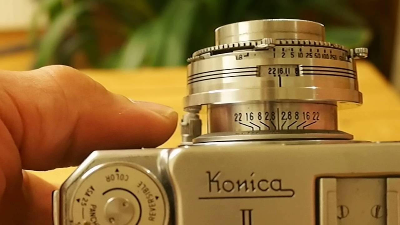Konica コニカⅡの使い方 - YouTube