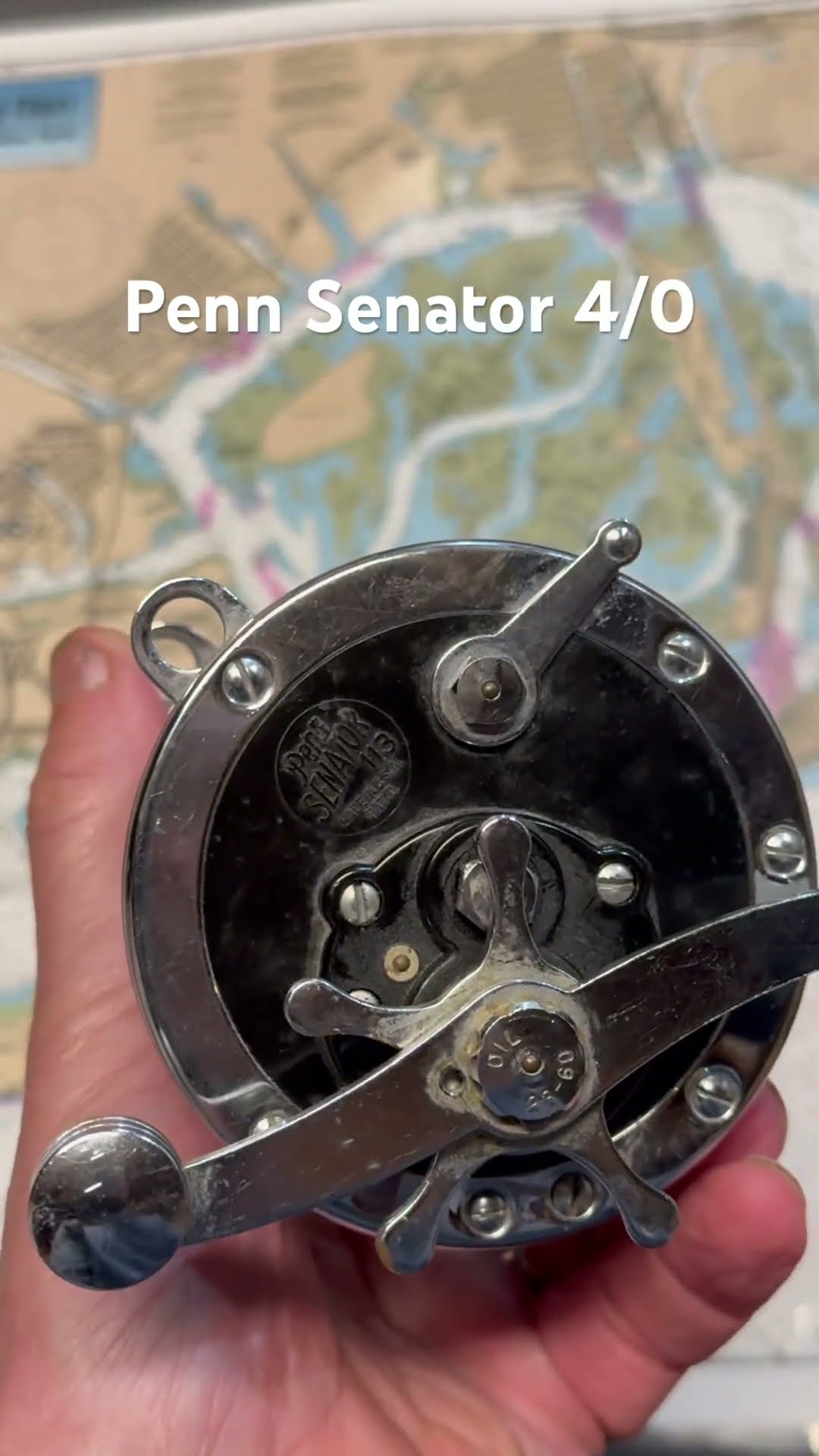 Original Penn Senator 4/0 fishing reel for the day #fishing - YouTube