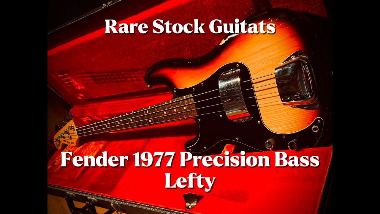 fender 1977 precision bass Lefty!! フェンダー 66年ヴィンテージ