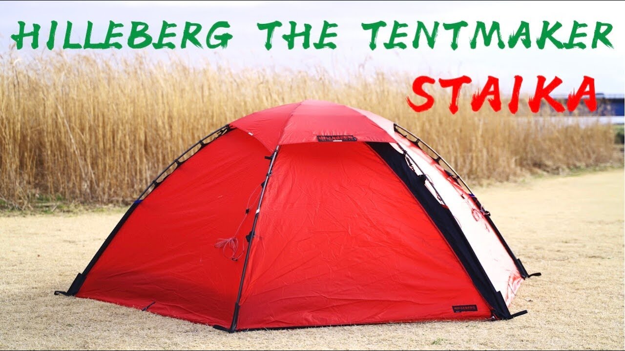 Tent Setup] HILLEBERG STAIKA 2-Person Tent - Solo Camping - YouTube